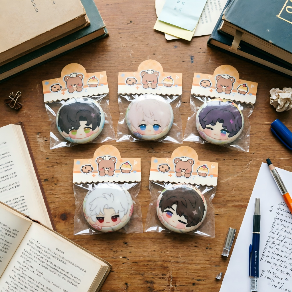 Embroidery Love - Love and Deepspace Can Badges -