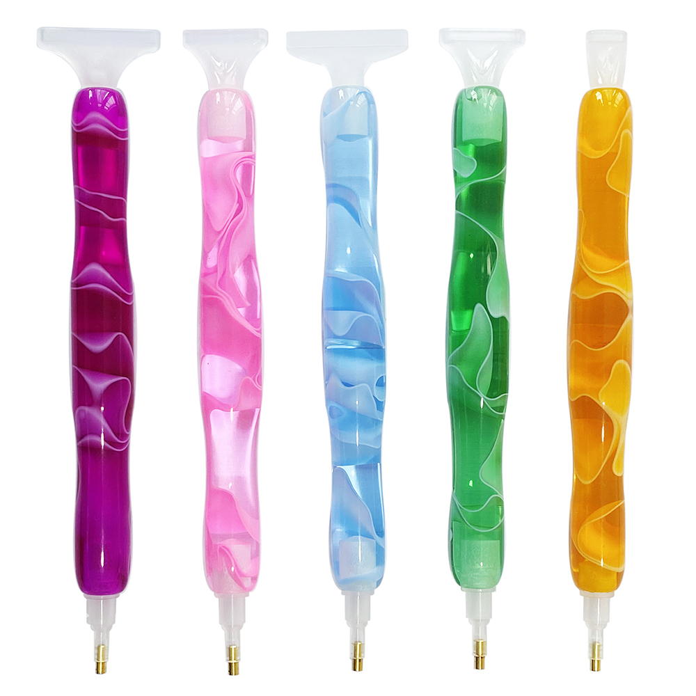 Embroidery Kit Starter - Color Resin Diamond Painting Pen with