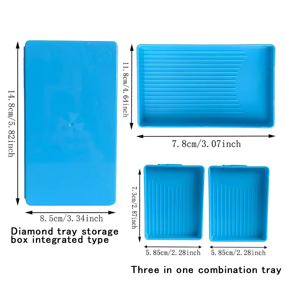 Diamond Painting Tray with Lid - Embroidery Kit Starter ulasan dan harga