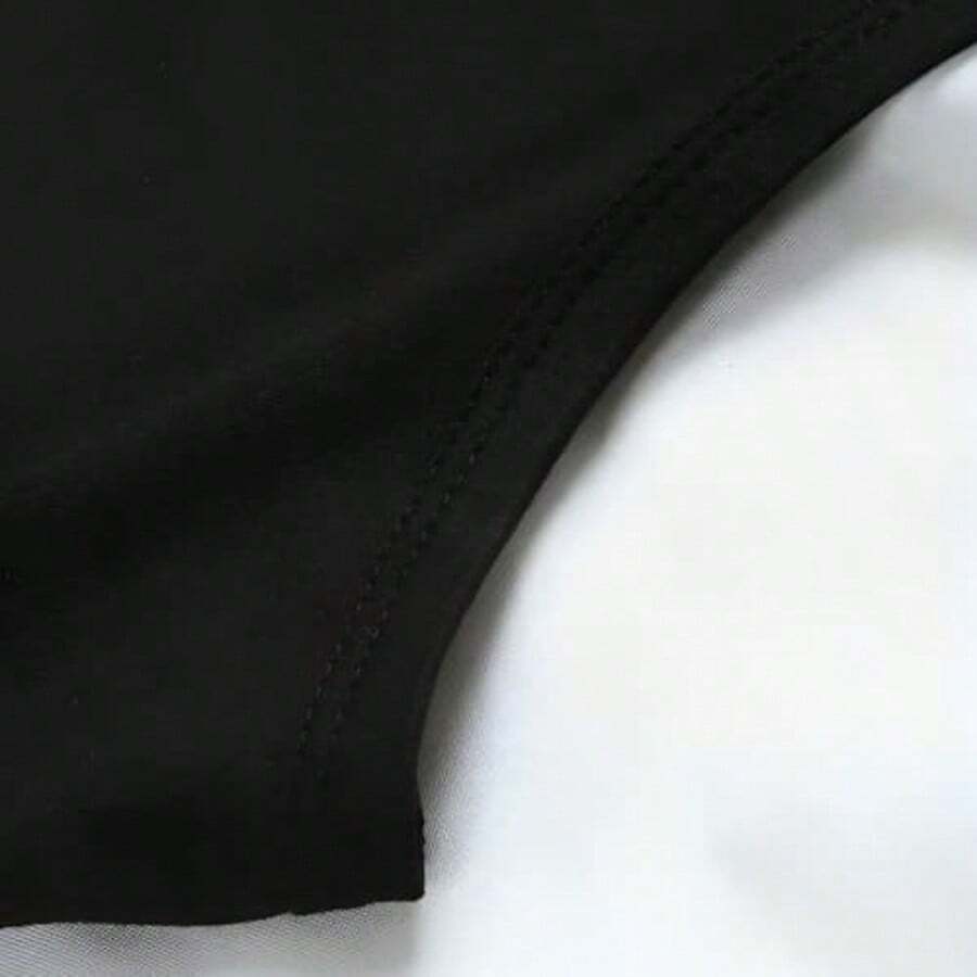 Retro Chic Black Floral Print  - Embroidery Jersey ulasan dan harga