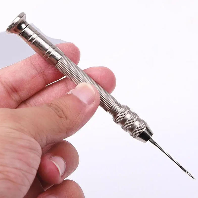 Leather Sewing Awl Repair Kit  - Punch Needle Handle ulasan dan harga