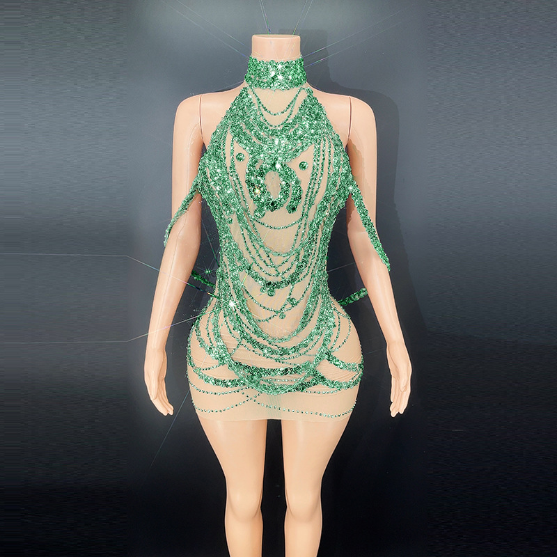 Sexy Sparkly Silver Prom Dress - Embroidery Beads ulasan dan harga