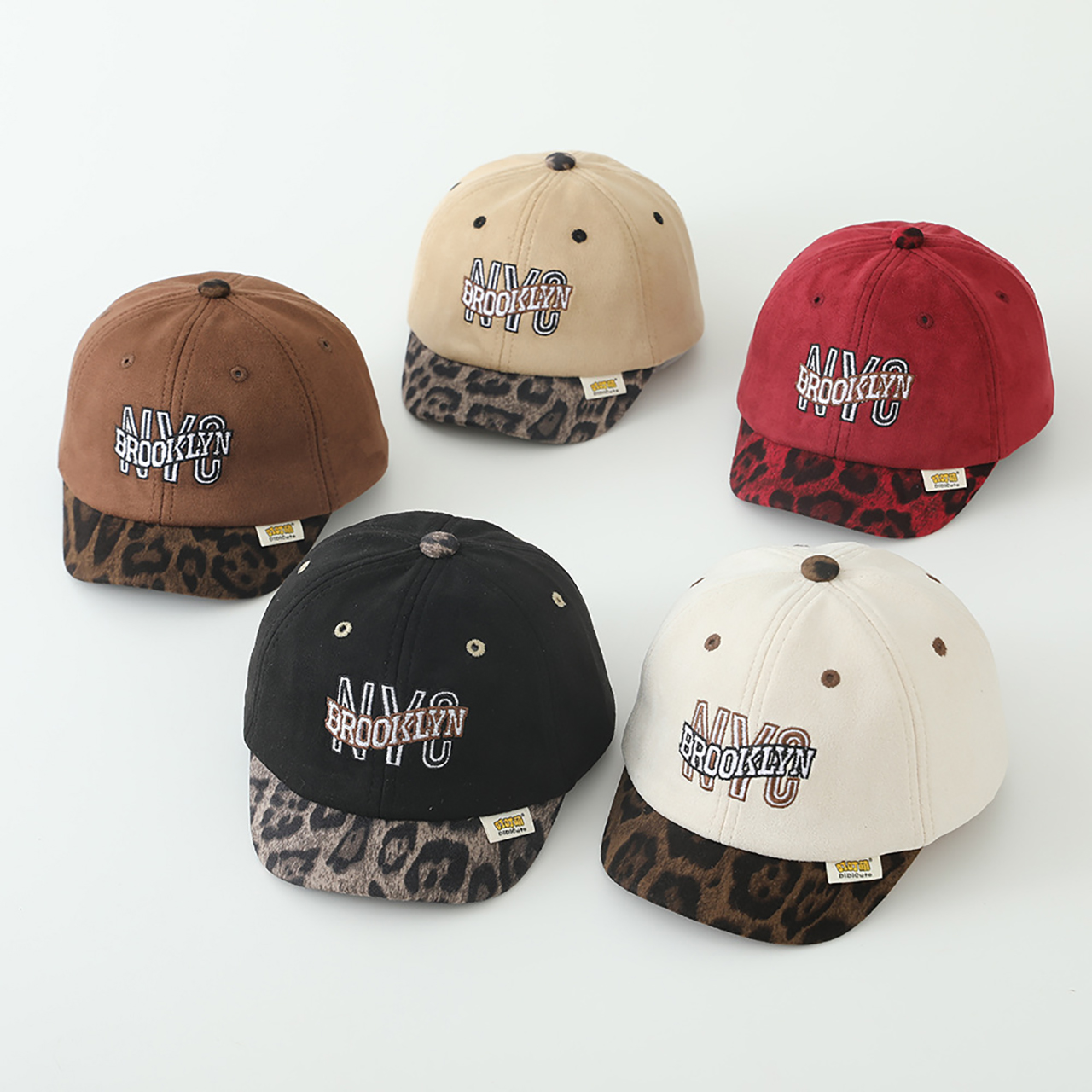 Boy Girl Short Brim Baseball C - Embroidery Letter ulasan dan harga