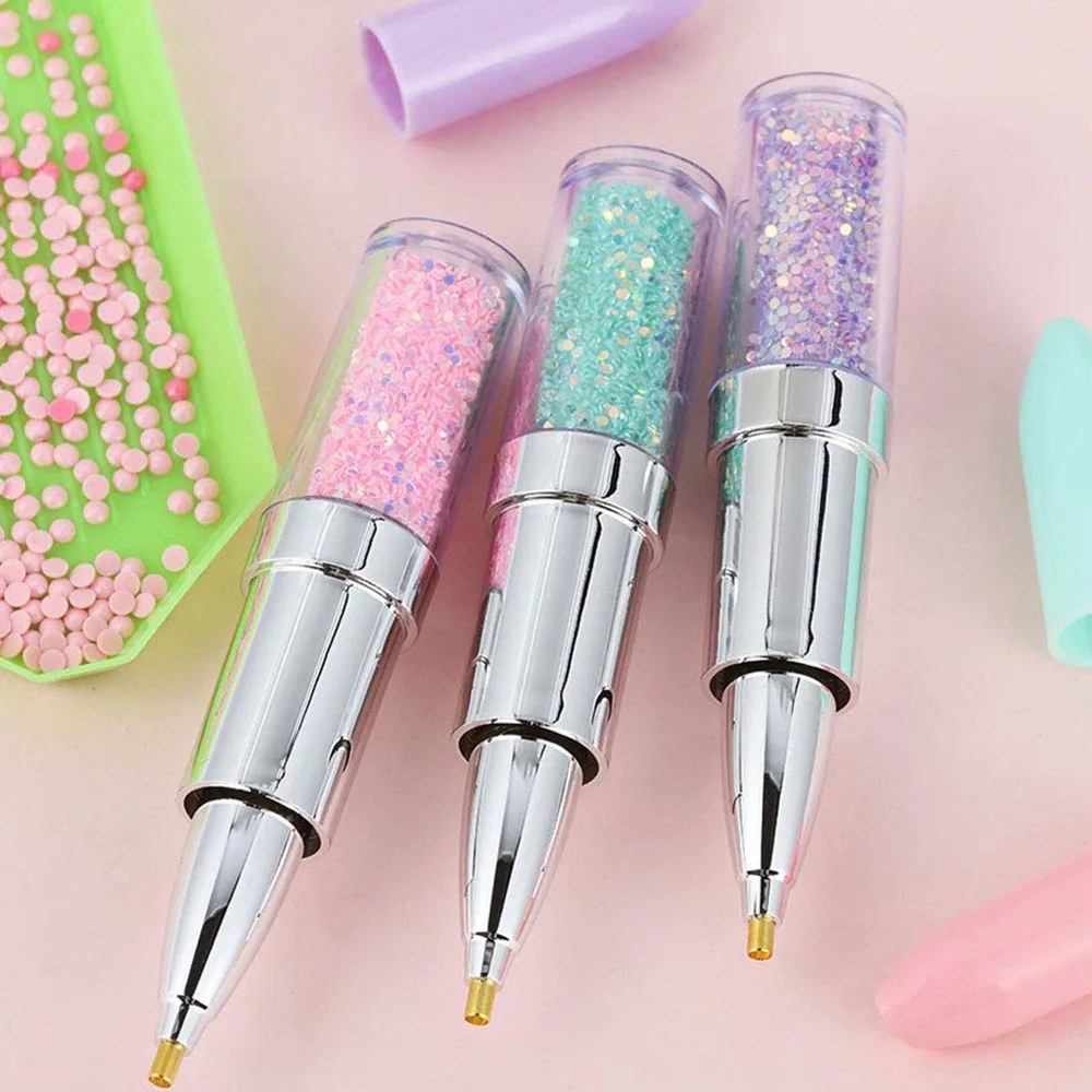Lipstick Shape Diamond Paintin - Embroidery Kit Starter ulasan dan harga