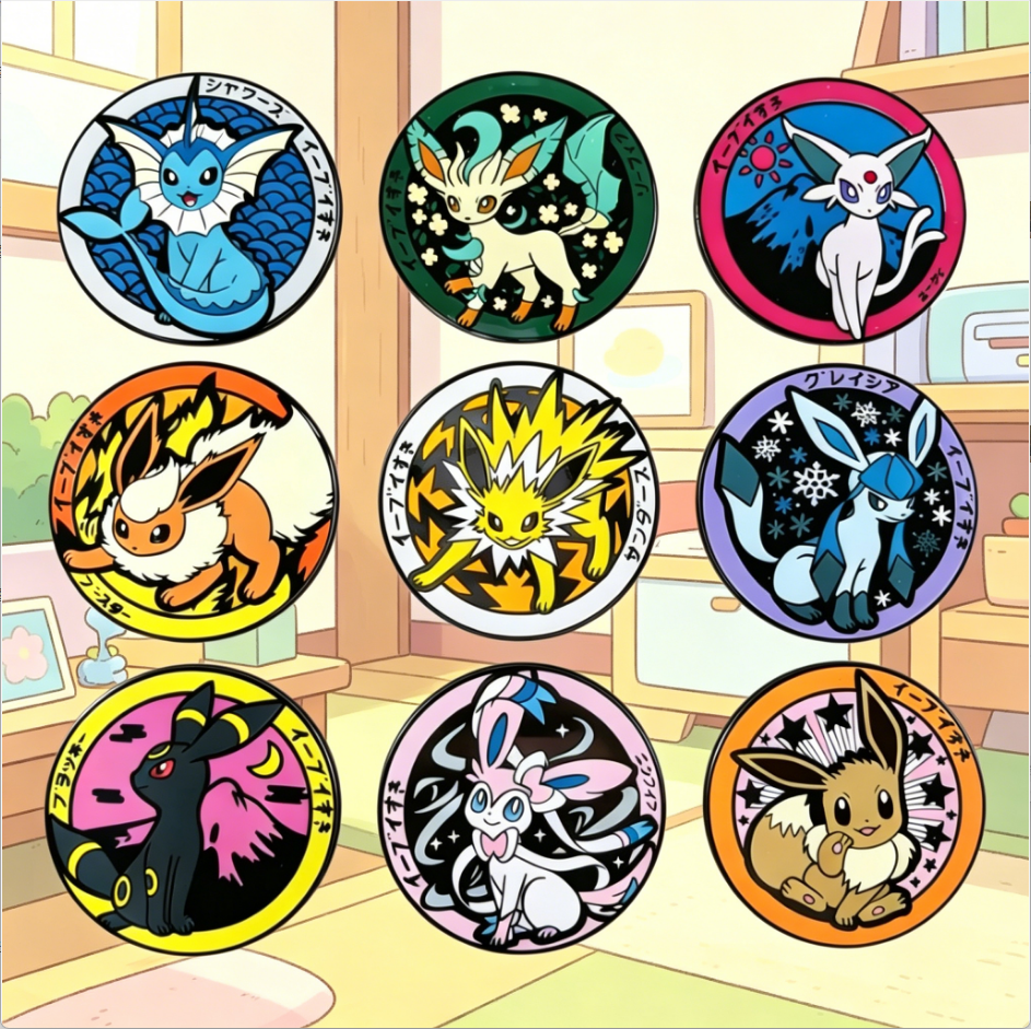 New Pokemon Creative Anime Bro - Embroidery Love ulasan dan harga