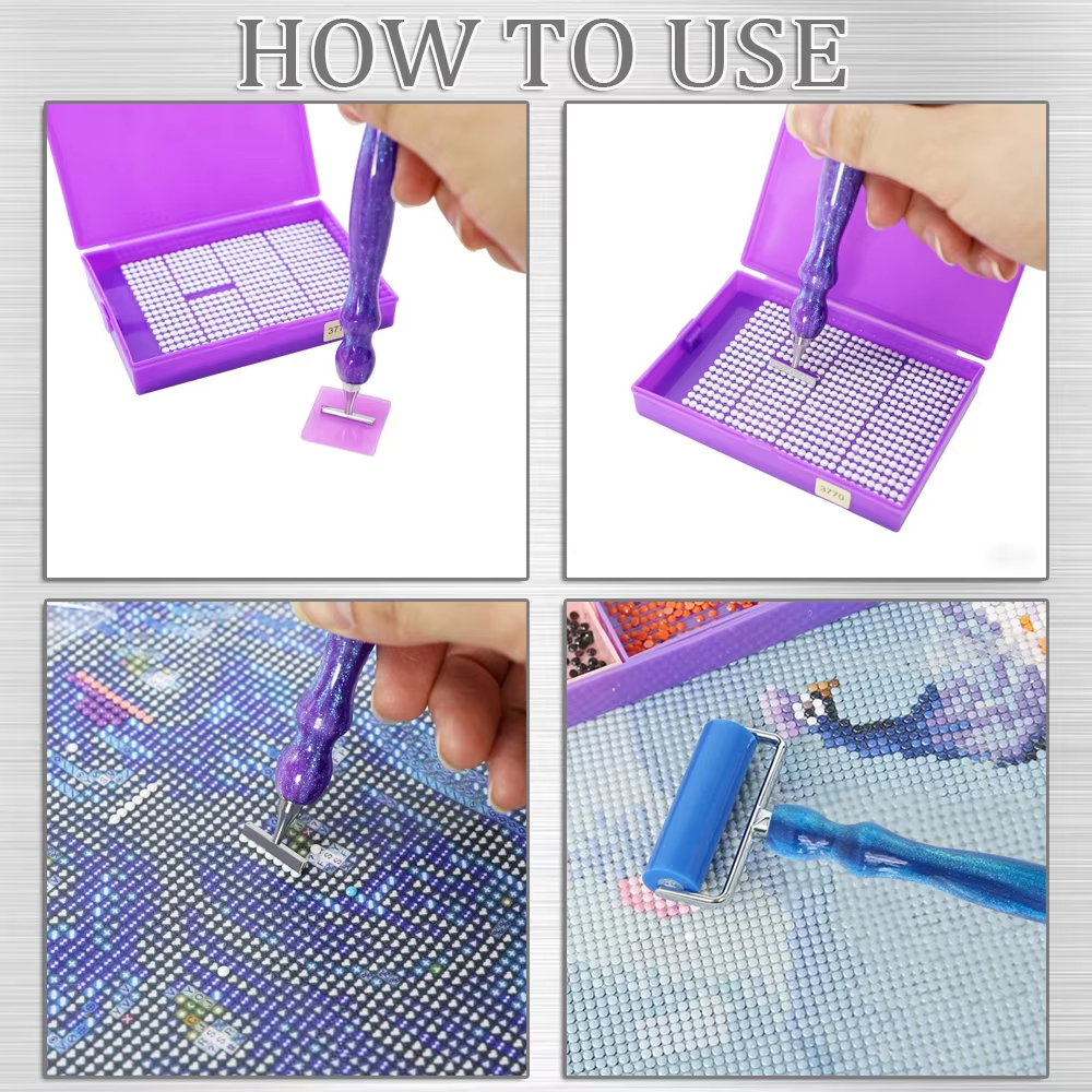 Ergonomic Diamond Painting Art - Embroidery Kit Starter ulasan dan harga