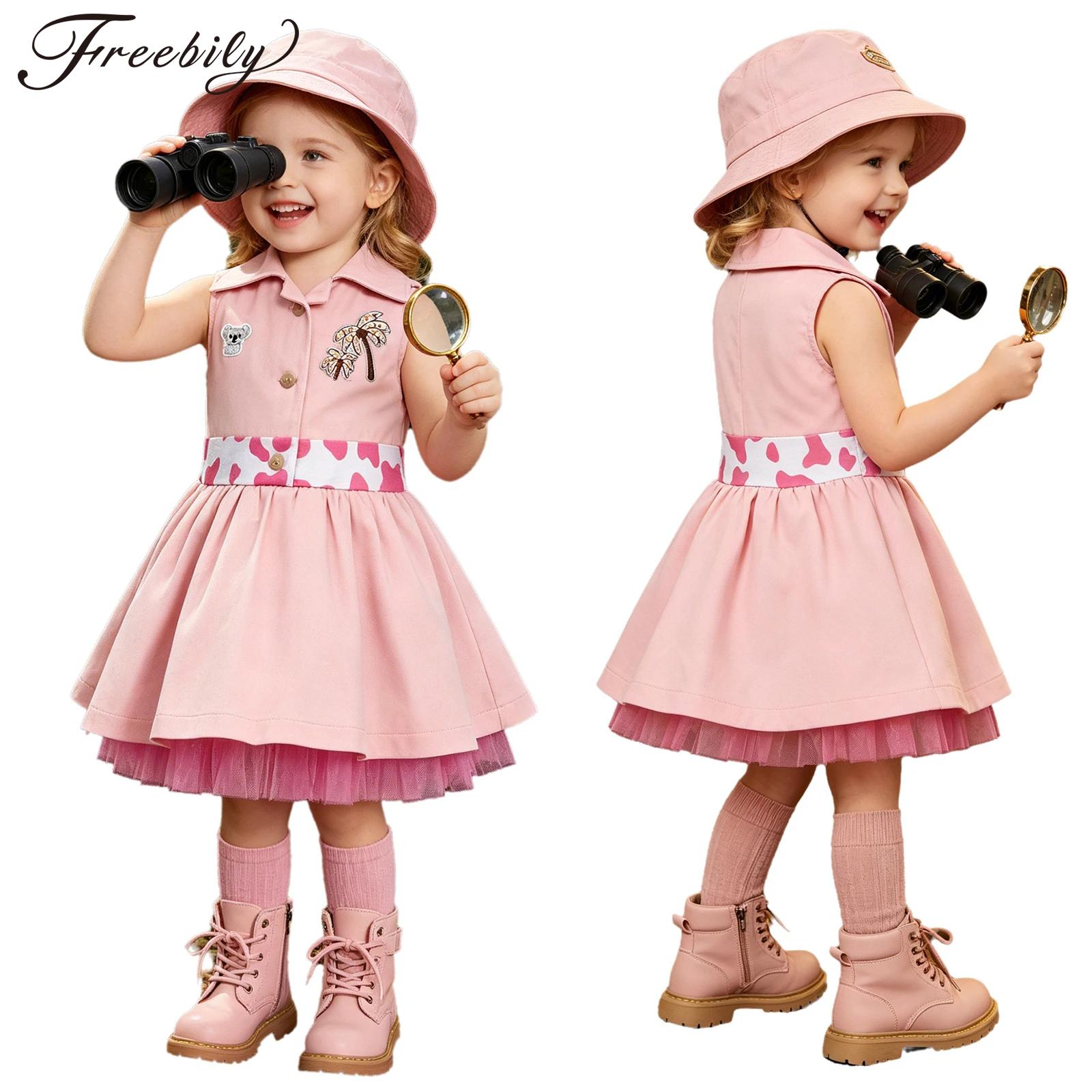 Toddler Baby Girls Zookeeper S - Embroidery Jersey ulasan dan harga