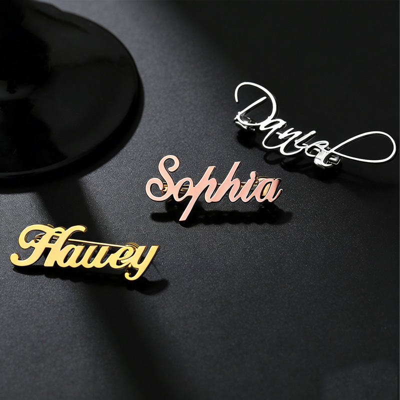 Stainless Steel Custom Name In - Embroidery Name ulasan dan harga