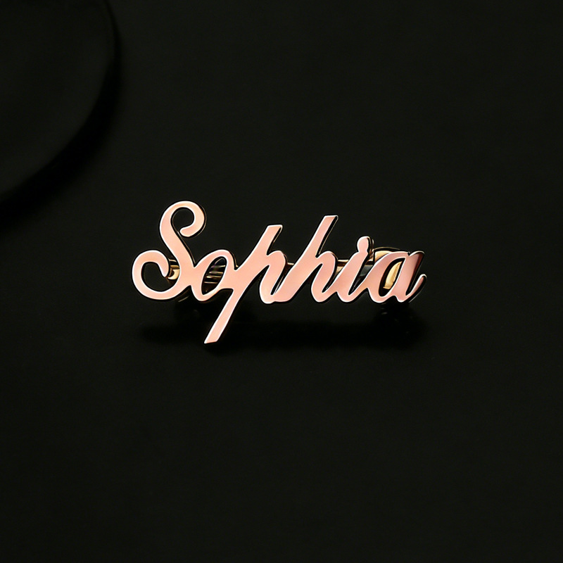 Stainless Steel Custom Name In - Embroidery Name ulasan dan harga
