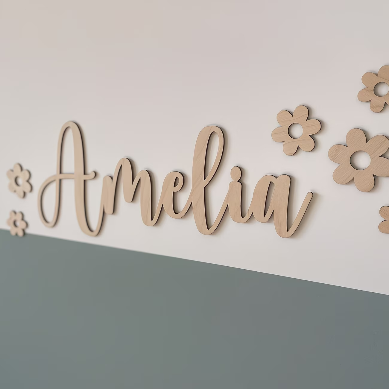 1pc personalized custom wooden - Embroidery Name ulasan dan harga
