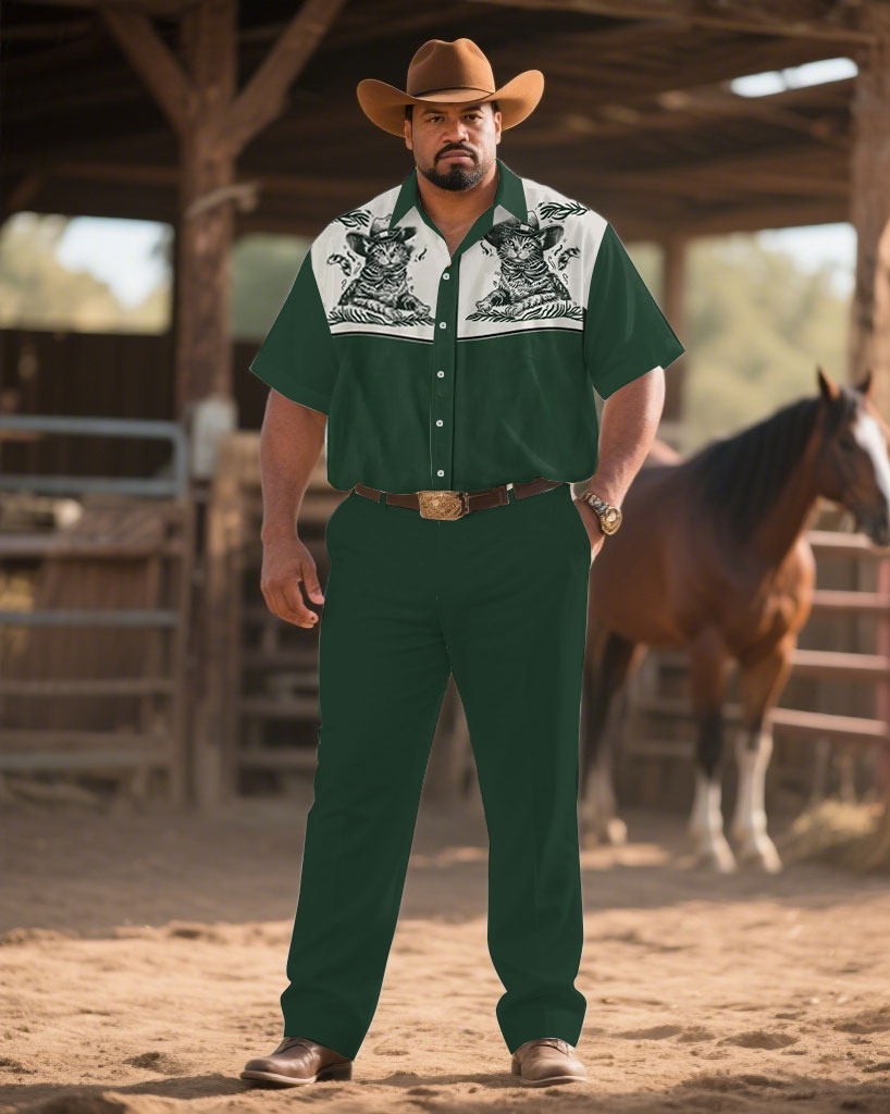 S-9XL Men's Western Cowboy Emb - Embroidery Design ulasan dan harga