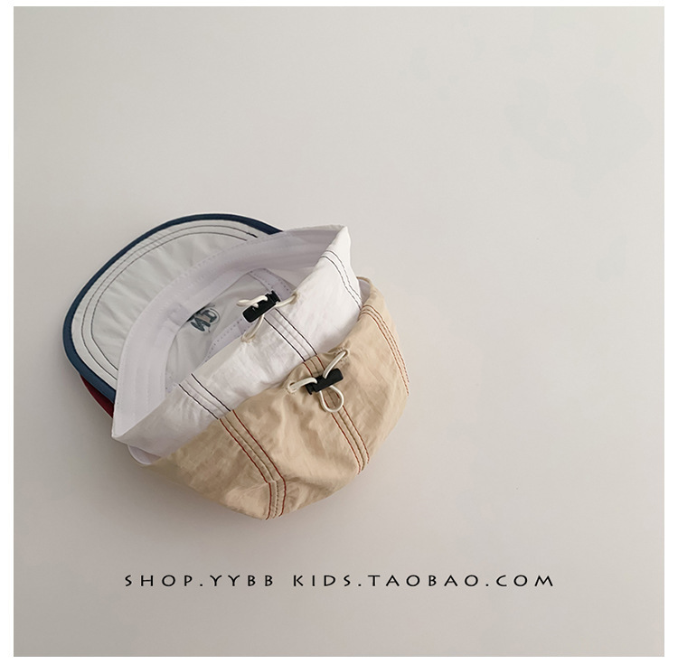 Summer Quick Dry Hat for Baby  - Embroidery Letter ulasan dan harga