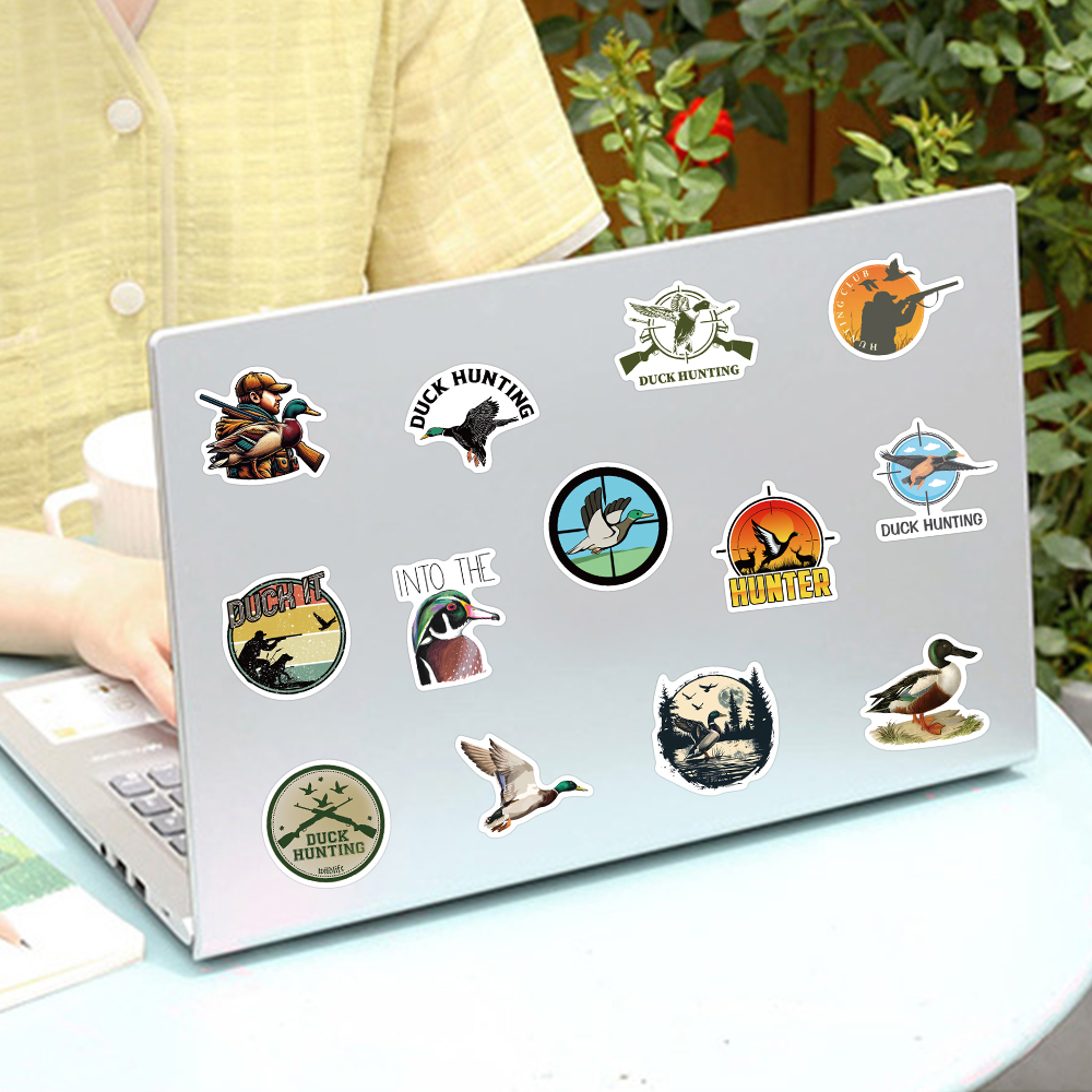 56pcs Duck Hunting Sticker For - Embroidery Wall Art ulasan dan harga