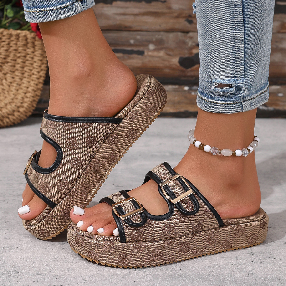 Women Slippers 2025 New Embroi - Embroidery Design ulasan dan harga