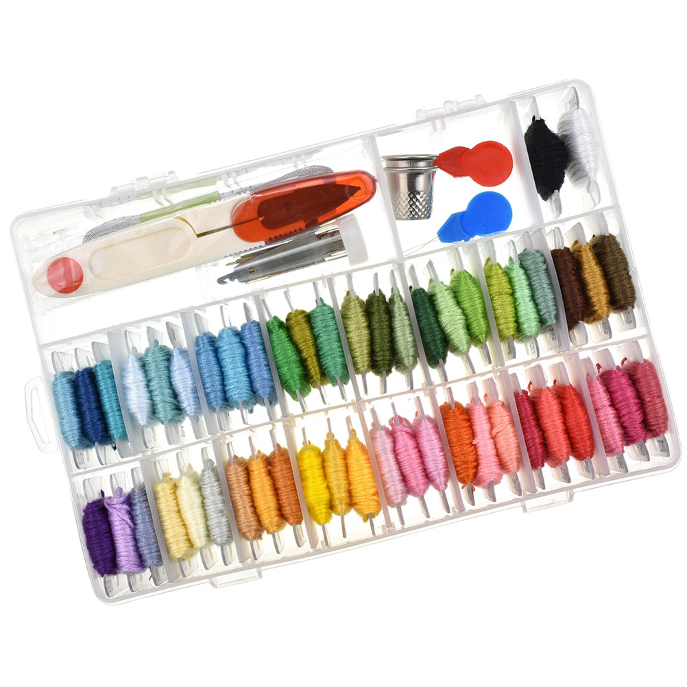 50 Assorted Colors Embroidery  - Embroidery Floss ulasan dan harga