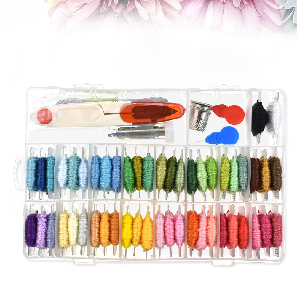 50 Assorted Colors Embroidery  - Embroidery Floss ulasan dan harga