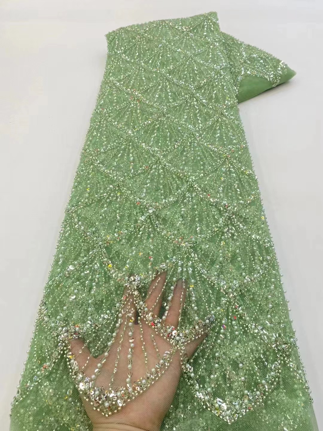 African Tulle Lace Fabric 2026 - Embroidery Jersey ulasan dan harga