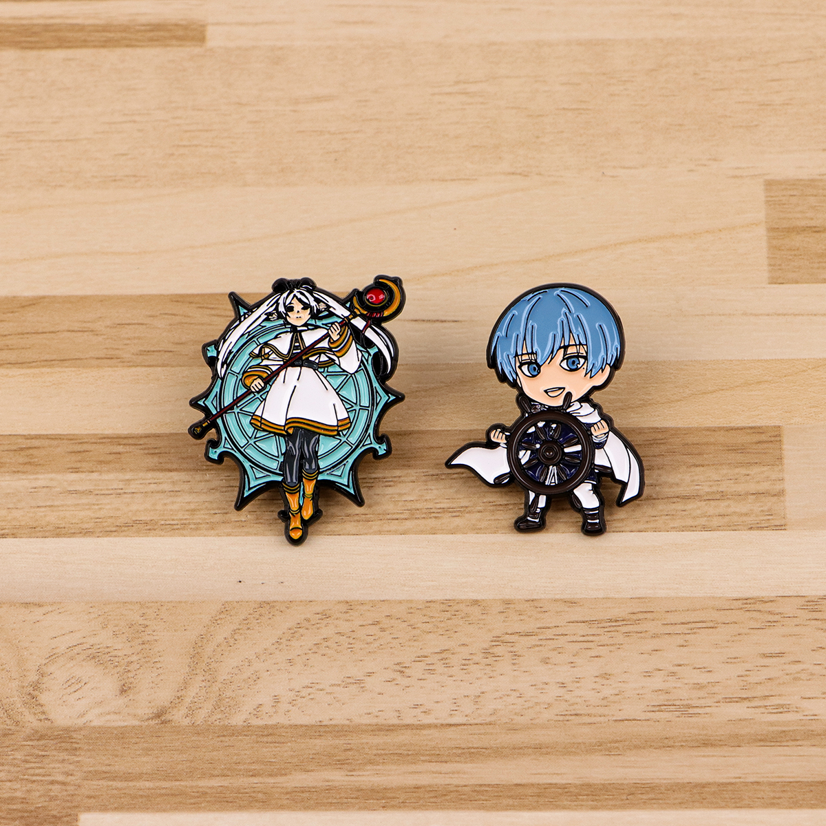 Cute Elf Enamel Pin Cartoon Ba - Embroidery Illustration ulasan dan harga