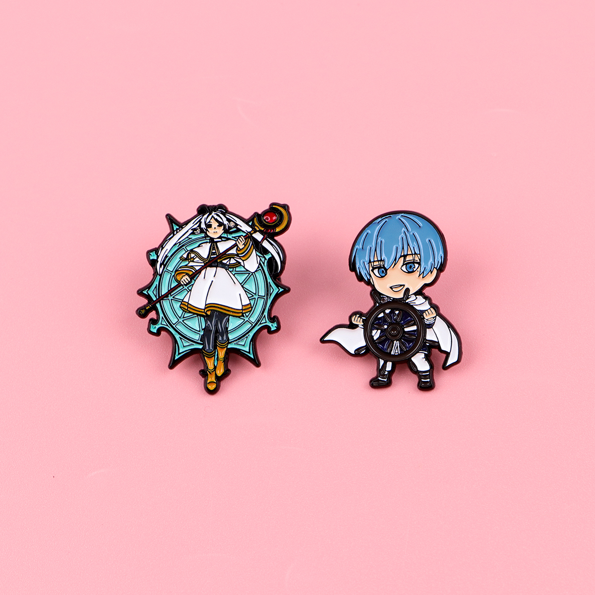 Cute Elf Enamel Pin Cartoon Ba - Embroidery Illustration ulasan dan harga