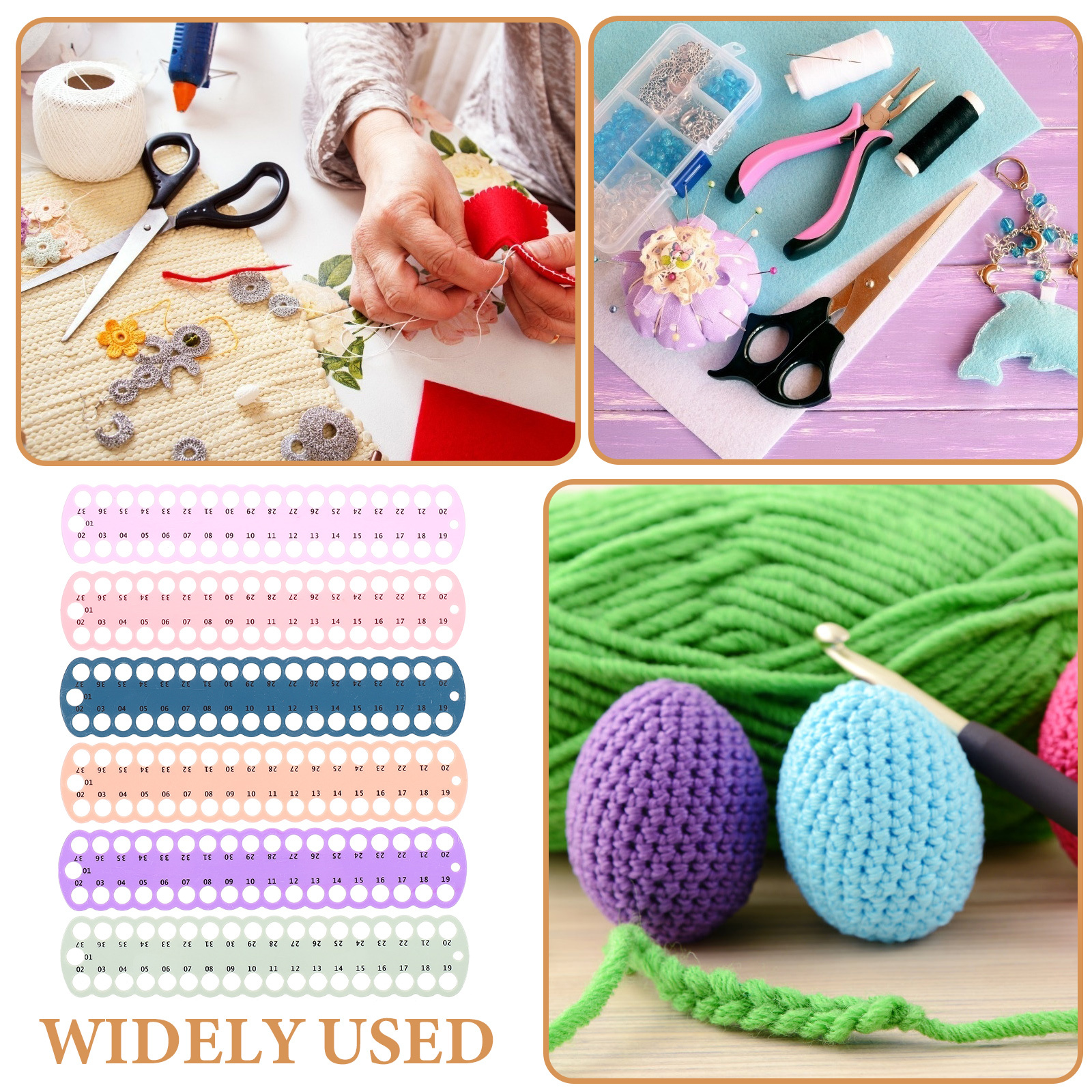 6Pcs Wear-Resistant Thread Hol - Embroidery Floss ulasan dan harga