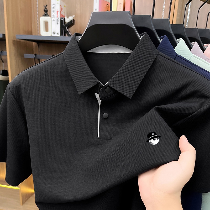 Quick-dry Men's Cooling Breath - Embroidery Premium ulasan dan harga