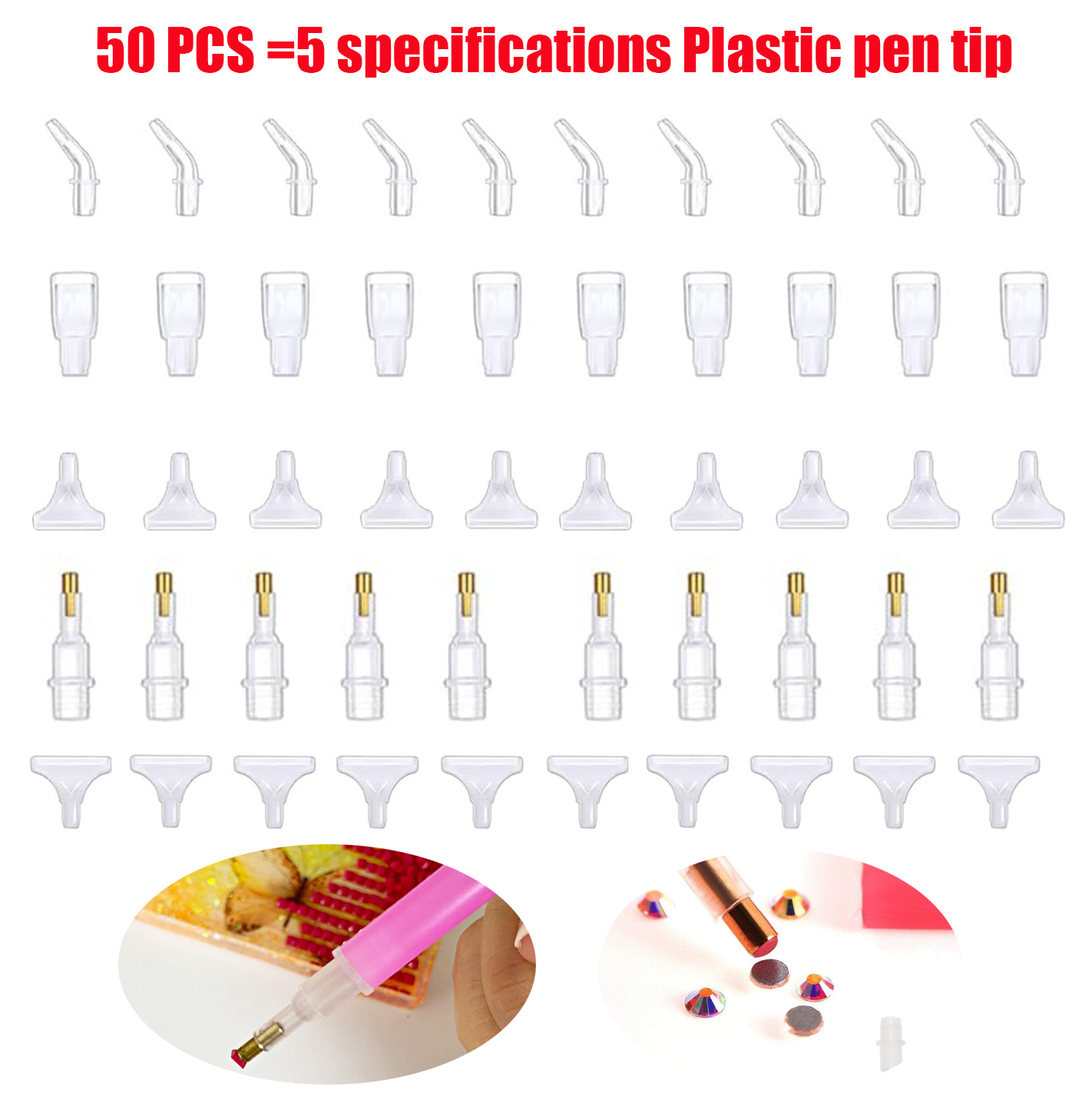 50 Pcs Diamond Painting Art Dr - Embroidery Kit Starter ulasan dan harga