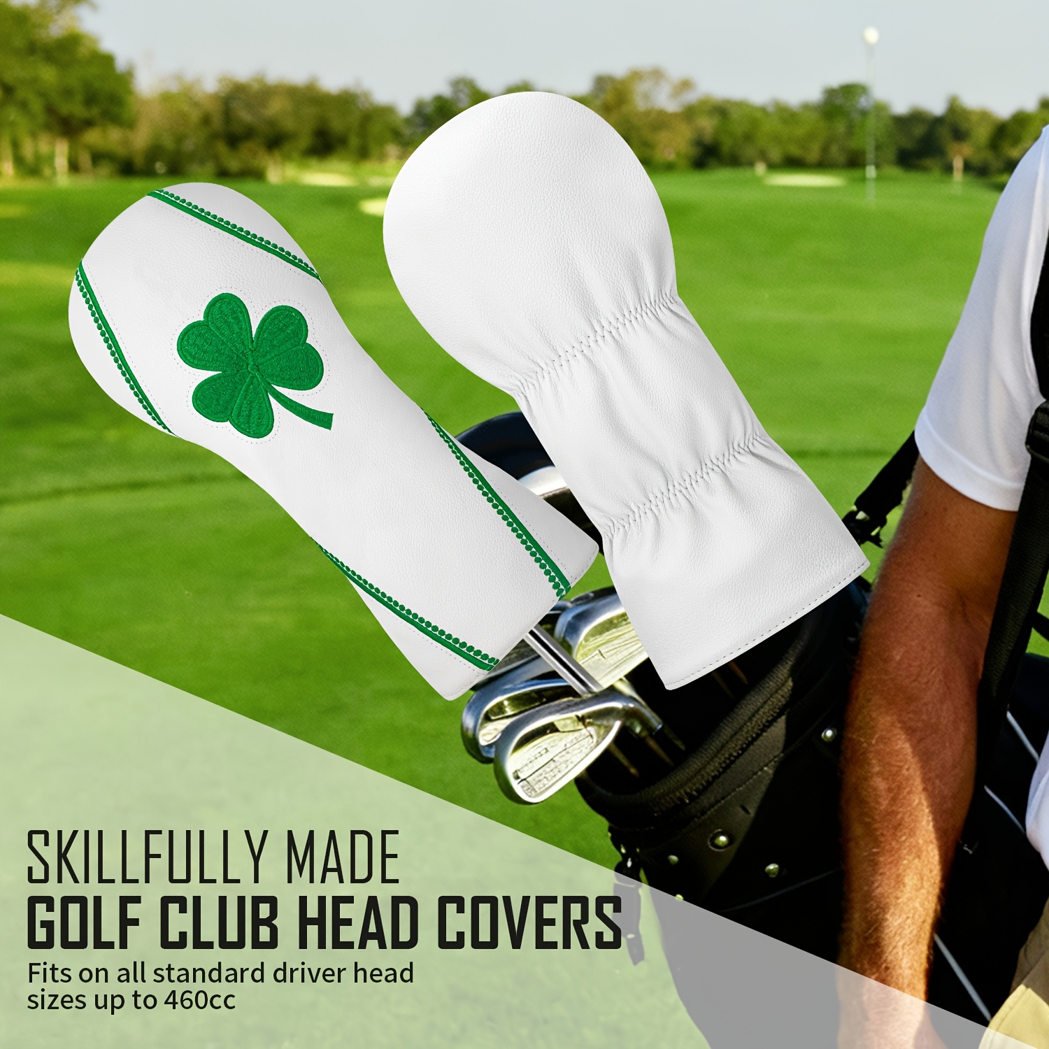 1pc/4pcs Golf Club Head Covers - Embroidery Design ulasan dan harga