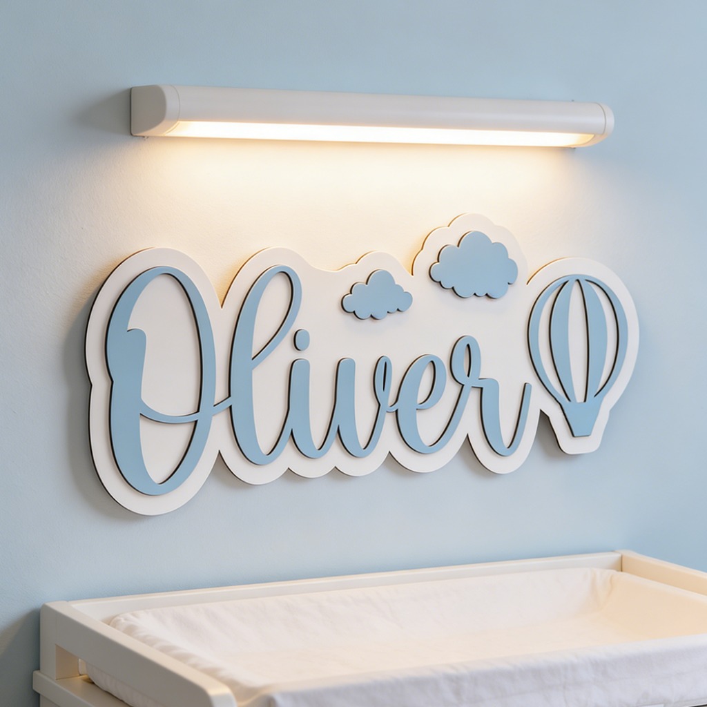 Personalized Custom Wooden Nam - Embroidery Name ulasan dan harga