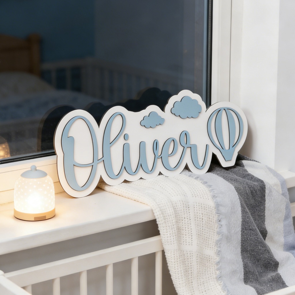 Personalized Custom Wooden Nam - Embroidery Name ulasan dan harga