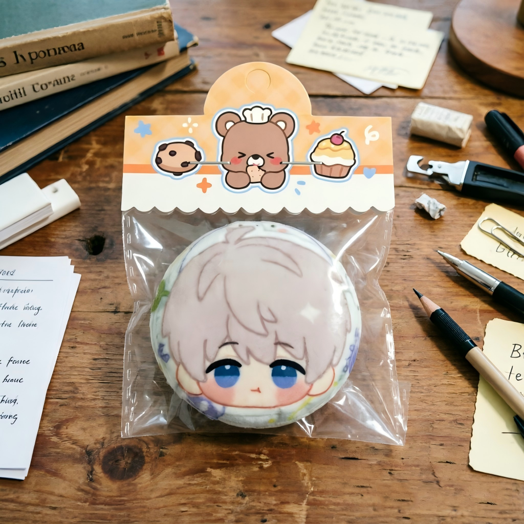 Love and Deepspace Can Badges  - Embroidery Love ulasan dan harga