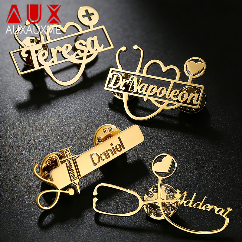 Auxauxme Custom Stethoscope Na - Embroidery Name ulasan dan harga