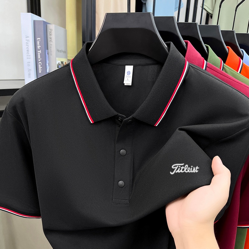 Luxury Men's Polo Shirt Summer - Embroidery Premium ulasan dan harga