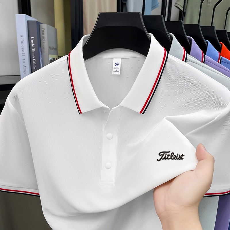Luxury Men's Polo Shirt Summer - Embroidery Premium ulasan dan harga