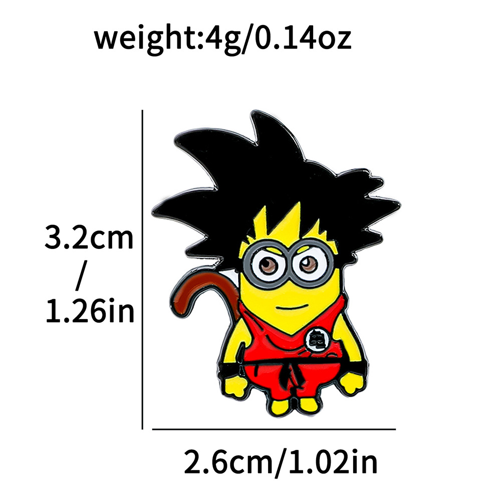 Minions Metal Badge European a - Embroidery Illustration ulasan dan harga