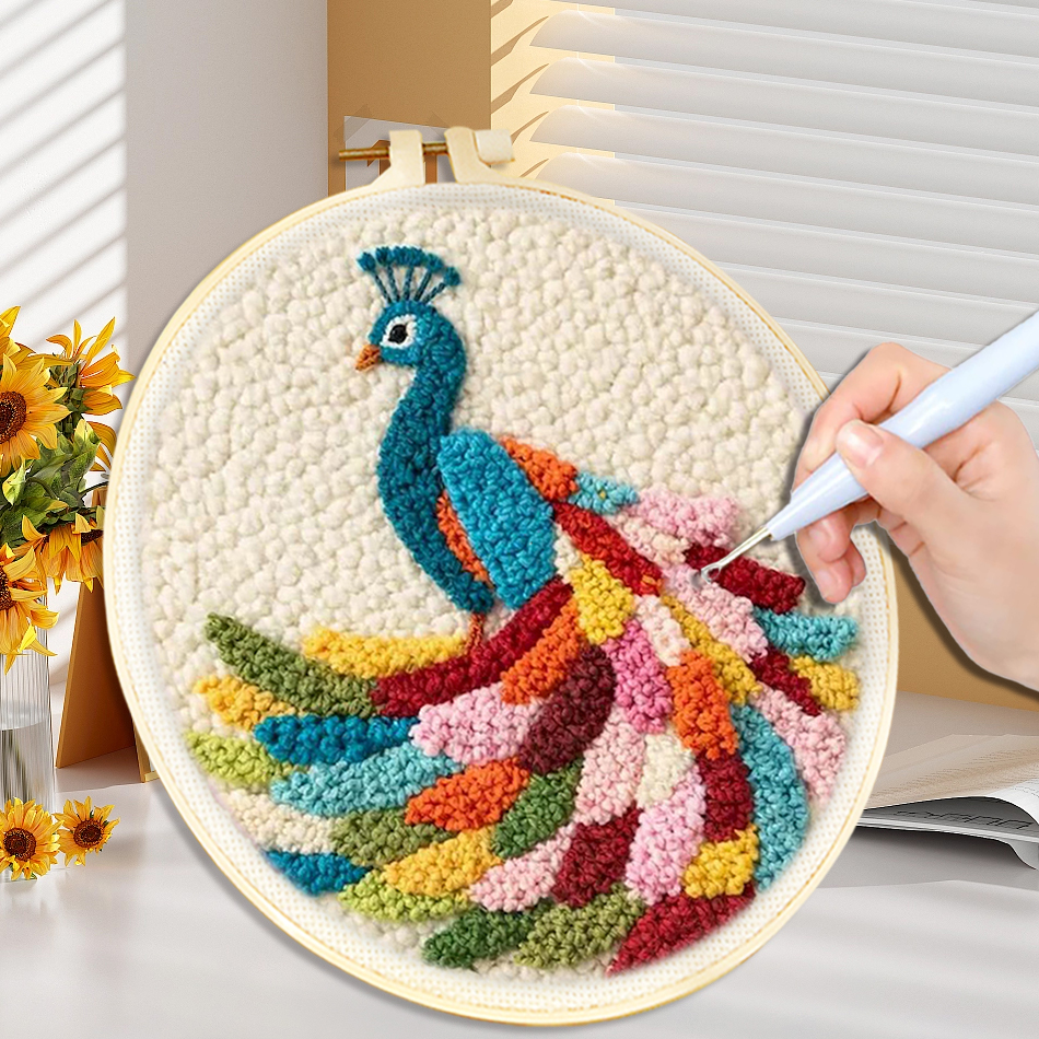 Punch Needle Embroidery Starte - Punch Needle Handle ulasan dan harga