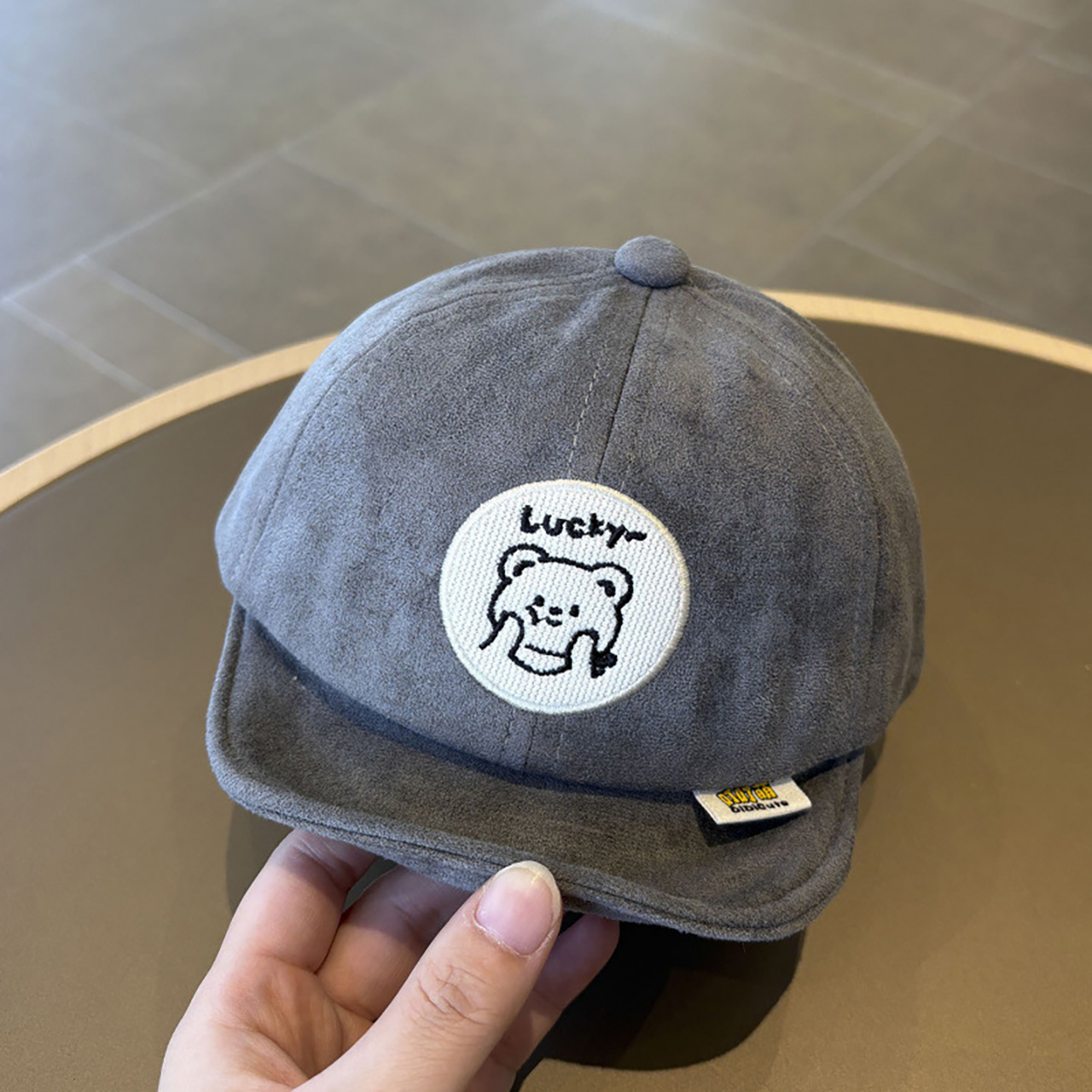 Solid Color Baby Baseball Hat  - Embroidery Letter ulasan dan harga