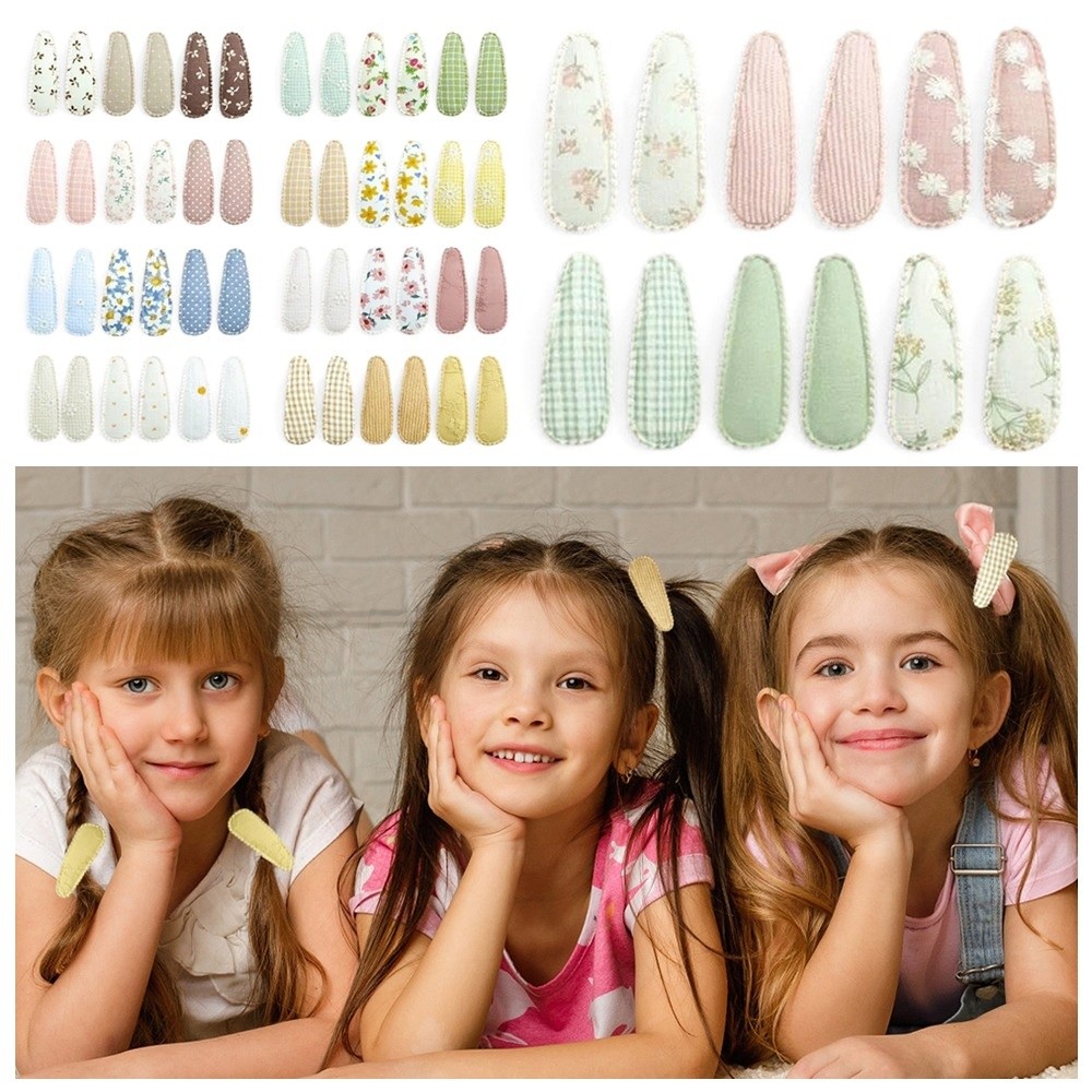 6 Pcs/Set Lovely 2inch Baby Ha - Embroidery Love ulasan dan harga