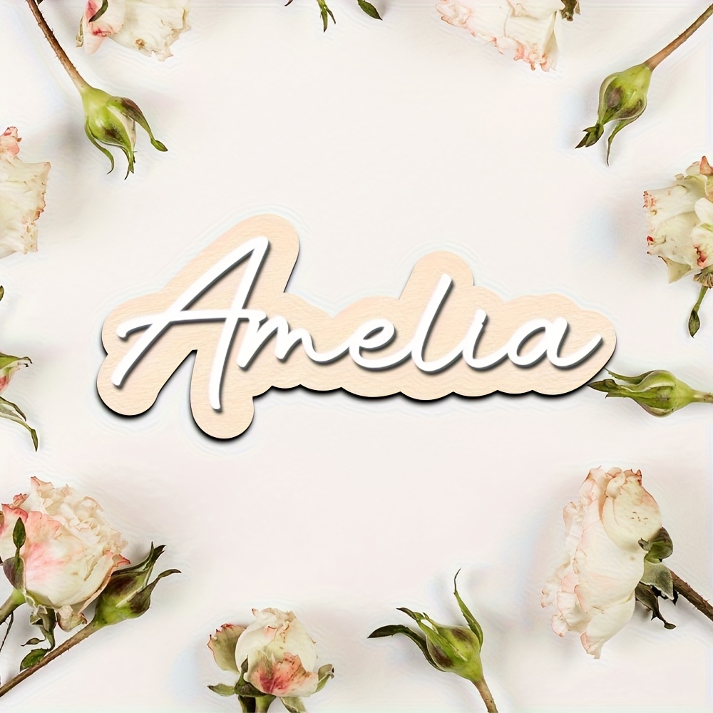 Customizable Double-Layered Wo - Embroidery Name ulasan dan harga