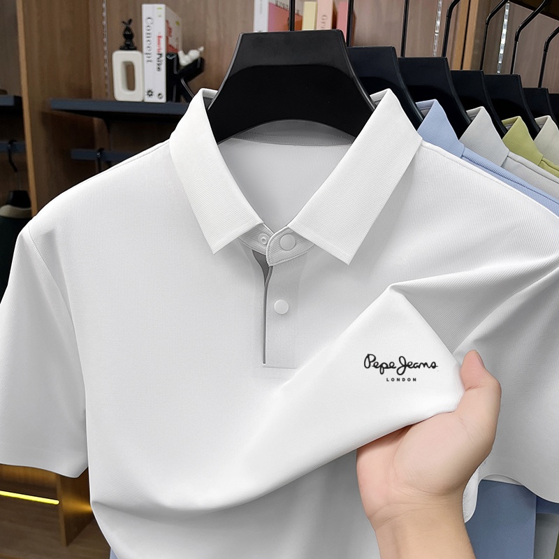 Men's Premium Polo Shirt Casua - Embroidery Premium ulasan dan harga