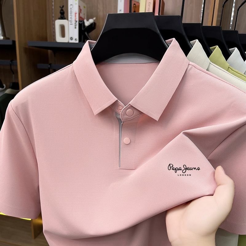 Men's Premium Polo Shirt Casua - Embroidery Premium ulasan dan harga