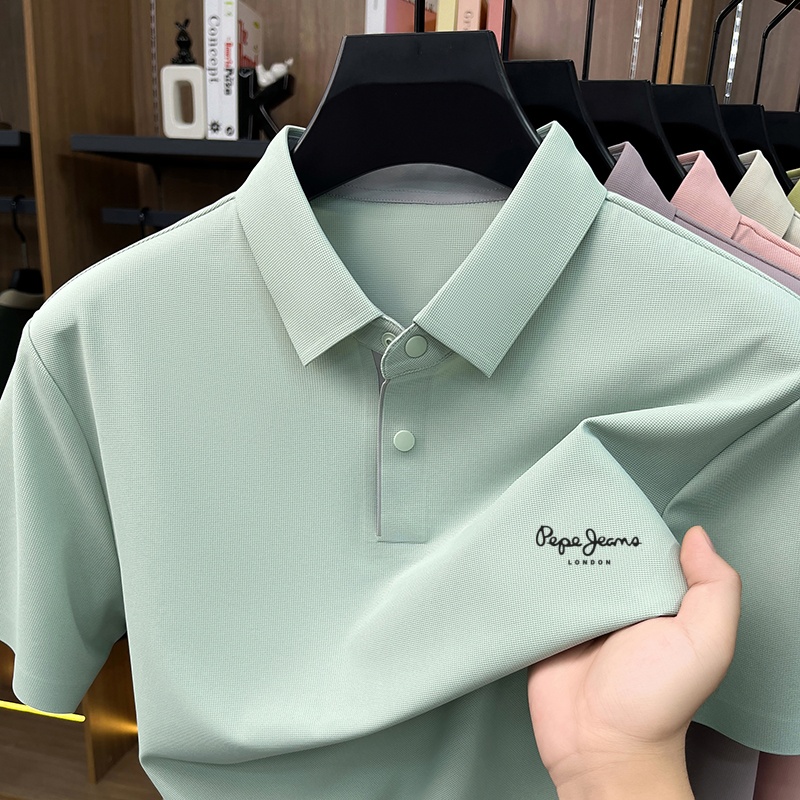 Men's Premium Polo Shirt Casua - Embroidery Premium ulasan dan harga