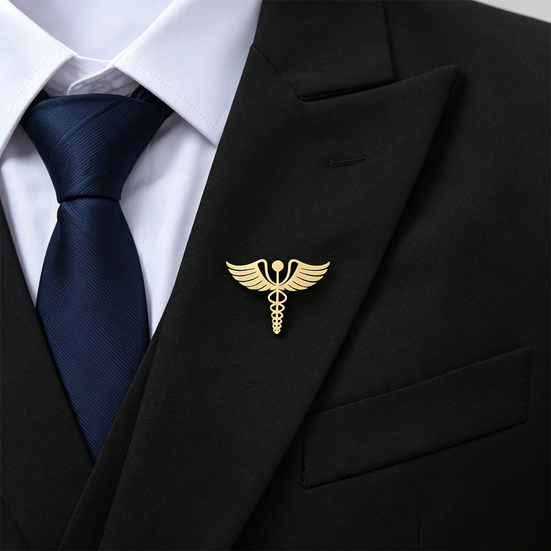 Custom Logo Brooches Custom St - Embroidery Illustration ulasan dan harga