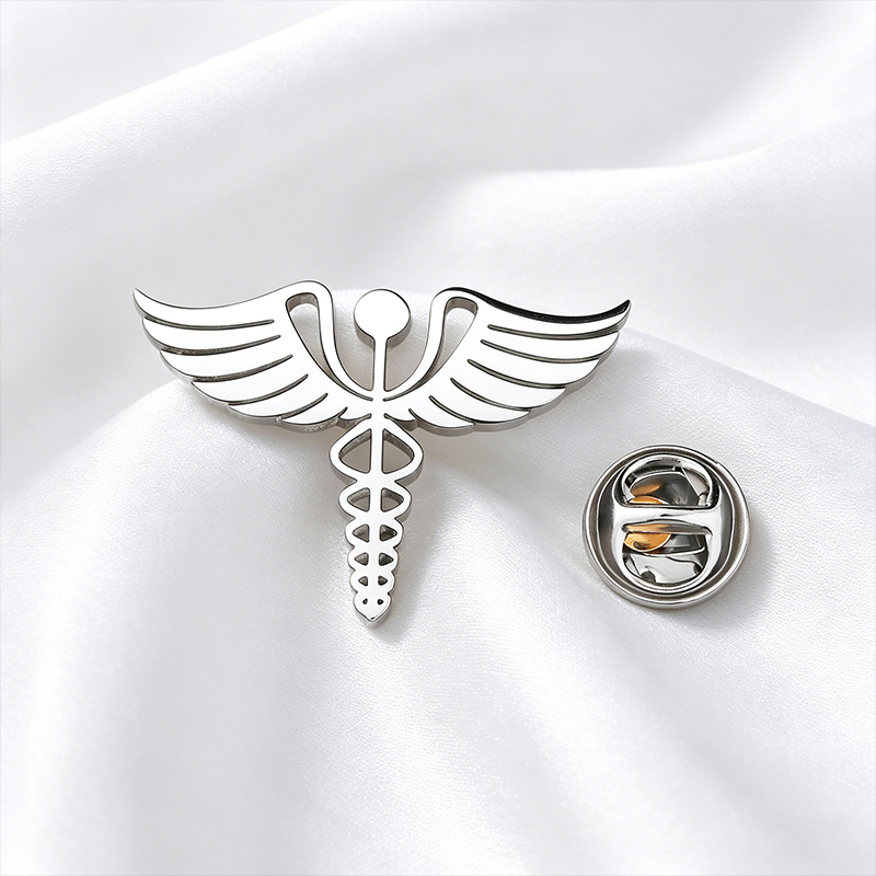 Custom Logo Brooches Custom St - Embroidery Illustration ulasan dan harga