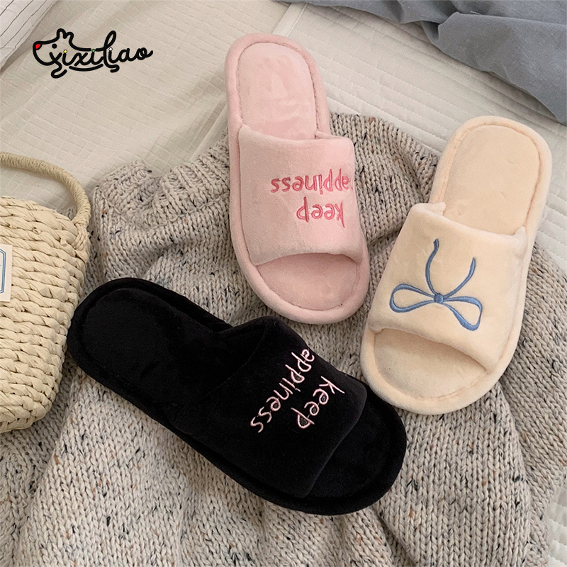 XIXITIAO Women's Home Slippers - Embroidery Fabric ulasan dan harga