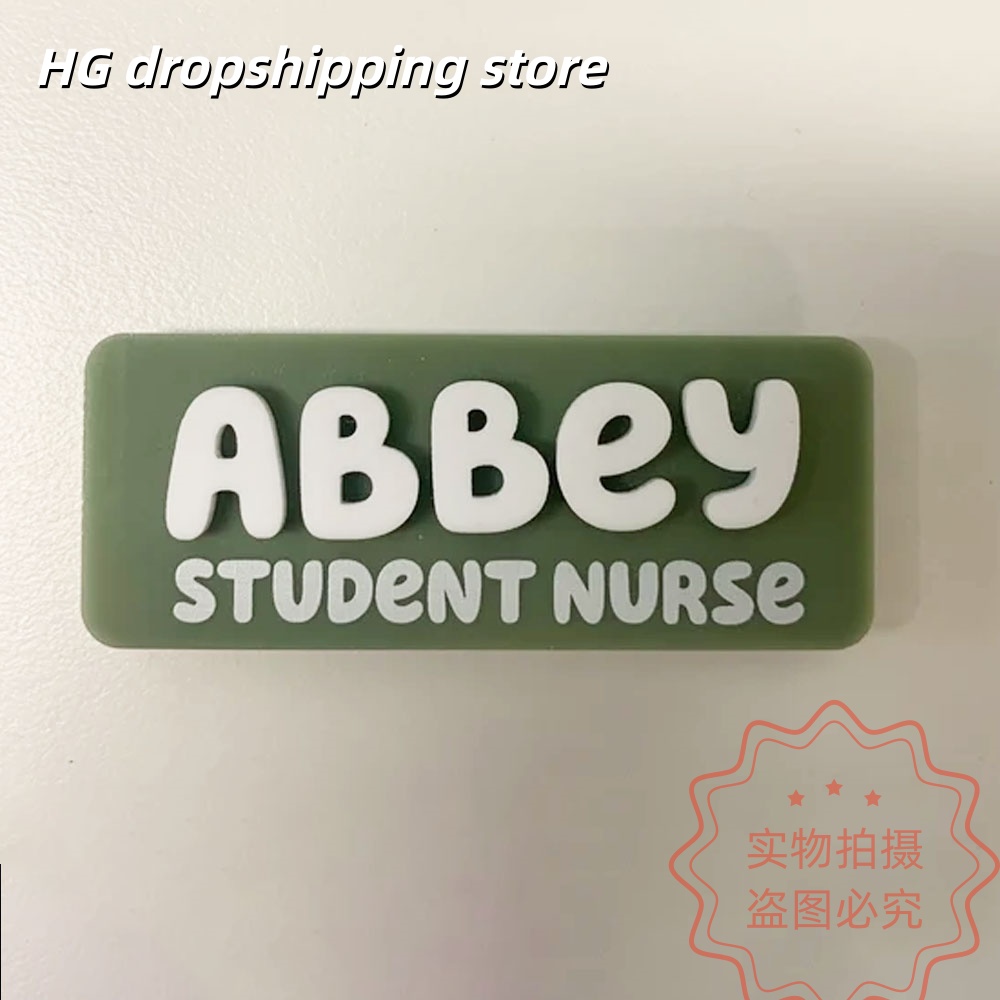 Custom Name Brooch Personalize - Embroidery Name ulasan dan harga