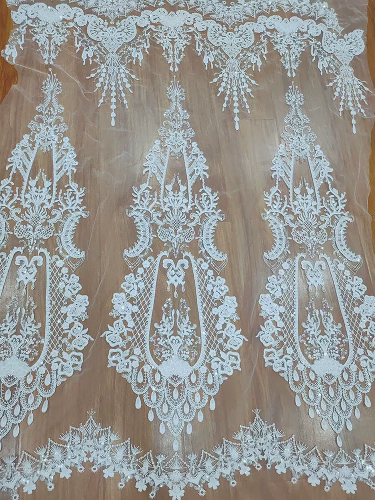 1yard Nail bead sequin embroid - Embroidery Beads ulasan dan harga