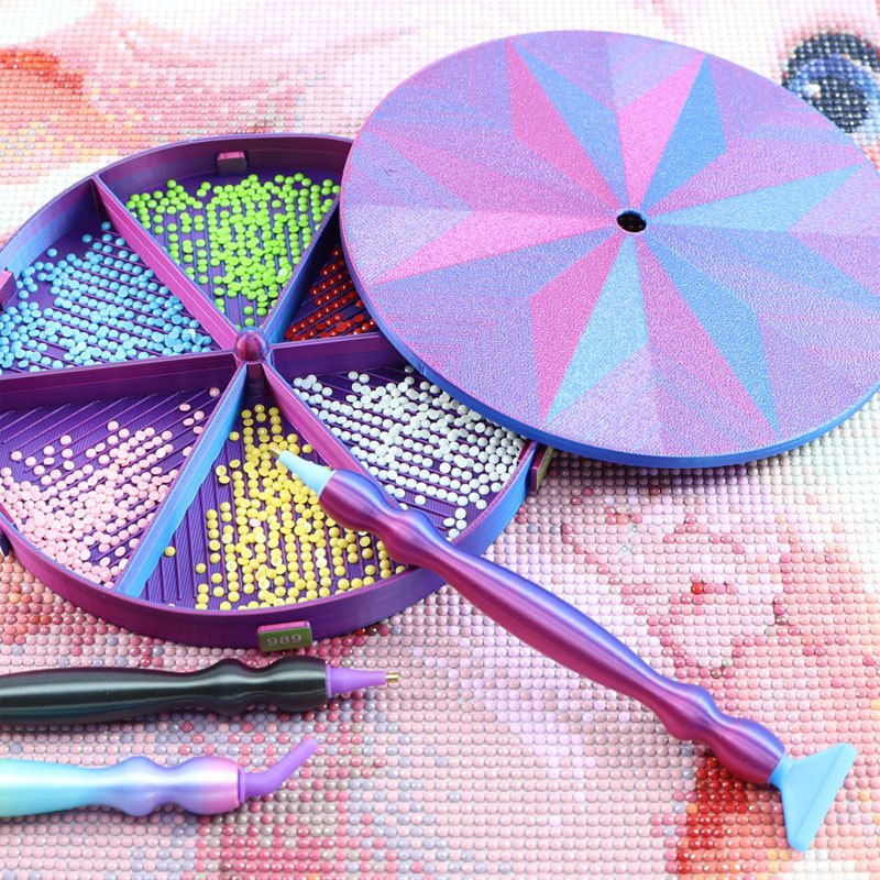 1 Set 6Pcs Diamond Painting Tr - Embroidery Kit Starter ulasan dan harga