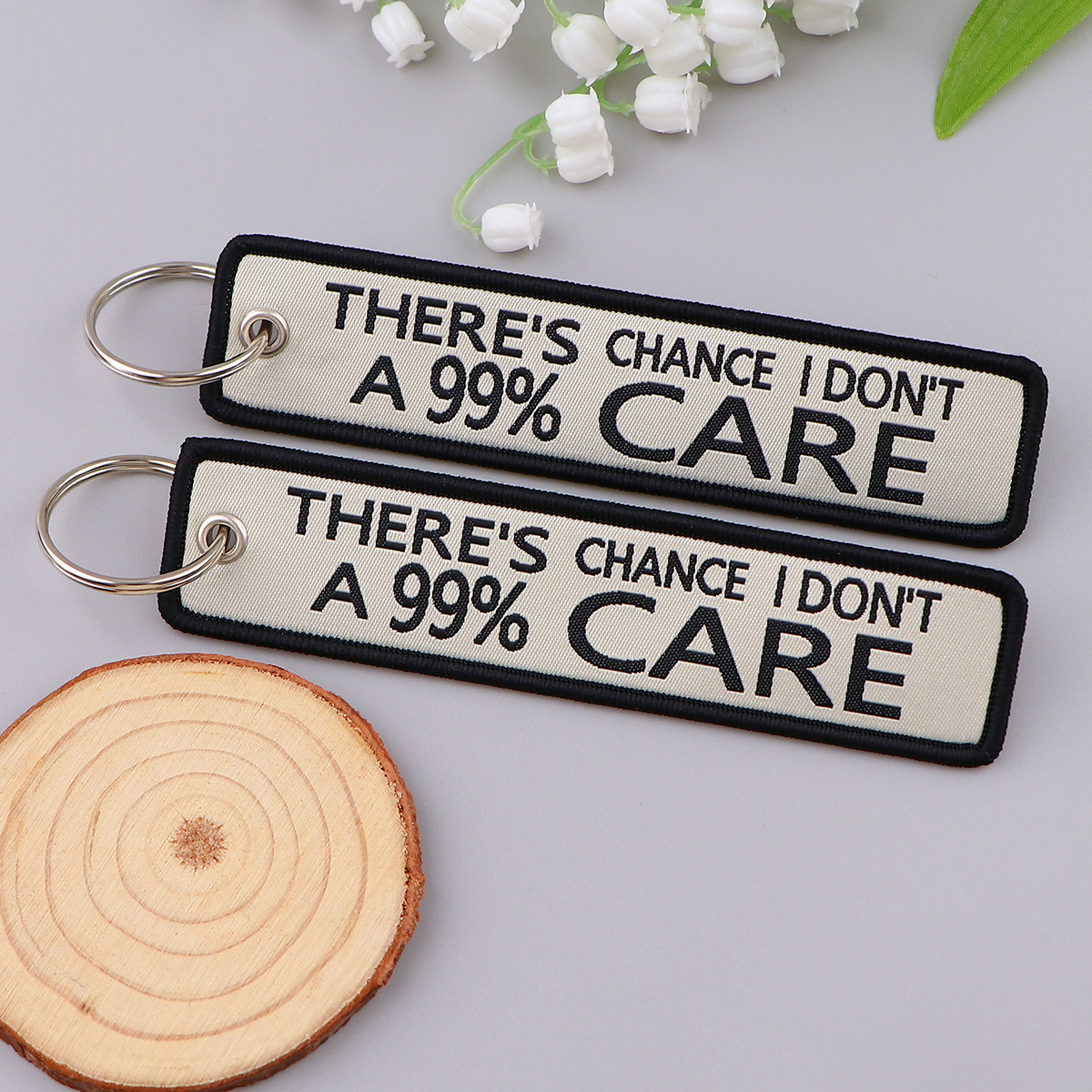 Van Gogh Embroidery Key Fobs K - Embroidery Charm ulasan dan harga