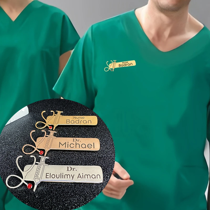 WLP Professional Brooch Pins f - Embroidery Name ulasan dan harga
