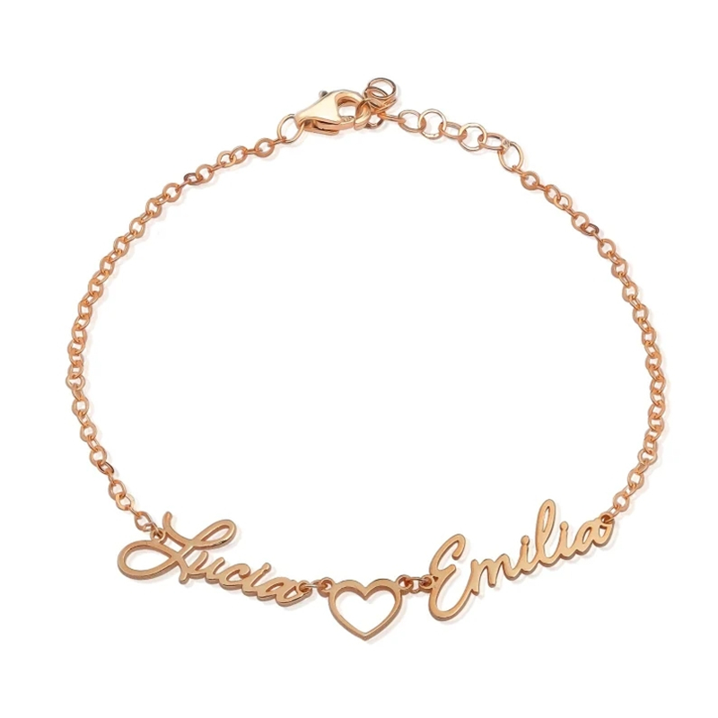 Custom 1-3 Names Bracelet Pers - Embroidery Charm ulasan dan harga